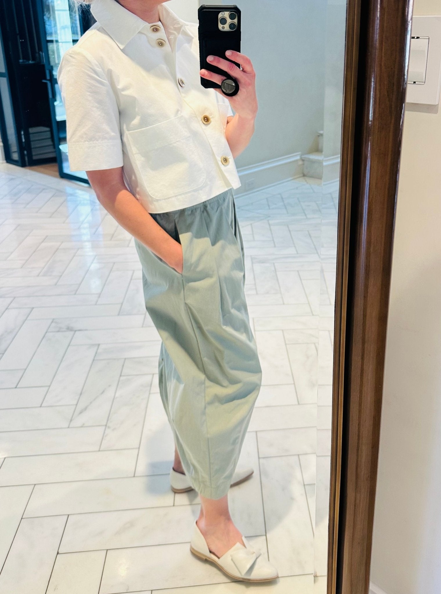 Cream D’Orsay Flat - harris boulevard