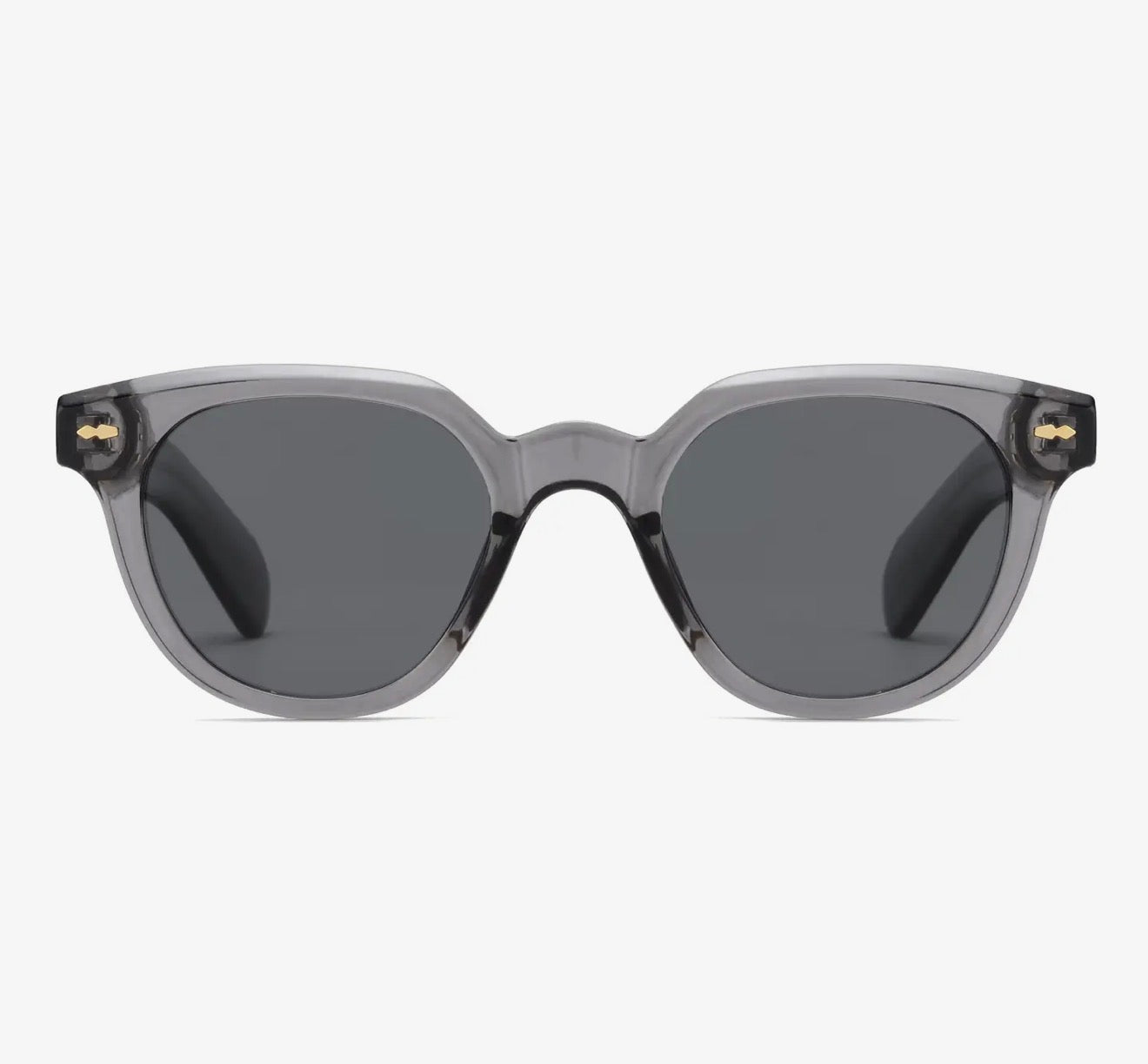 Peyton Transparent Gray Sunglasses