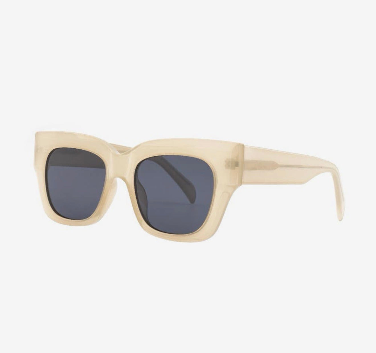 Celia Transparent Bone Sunglasses