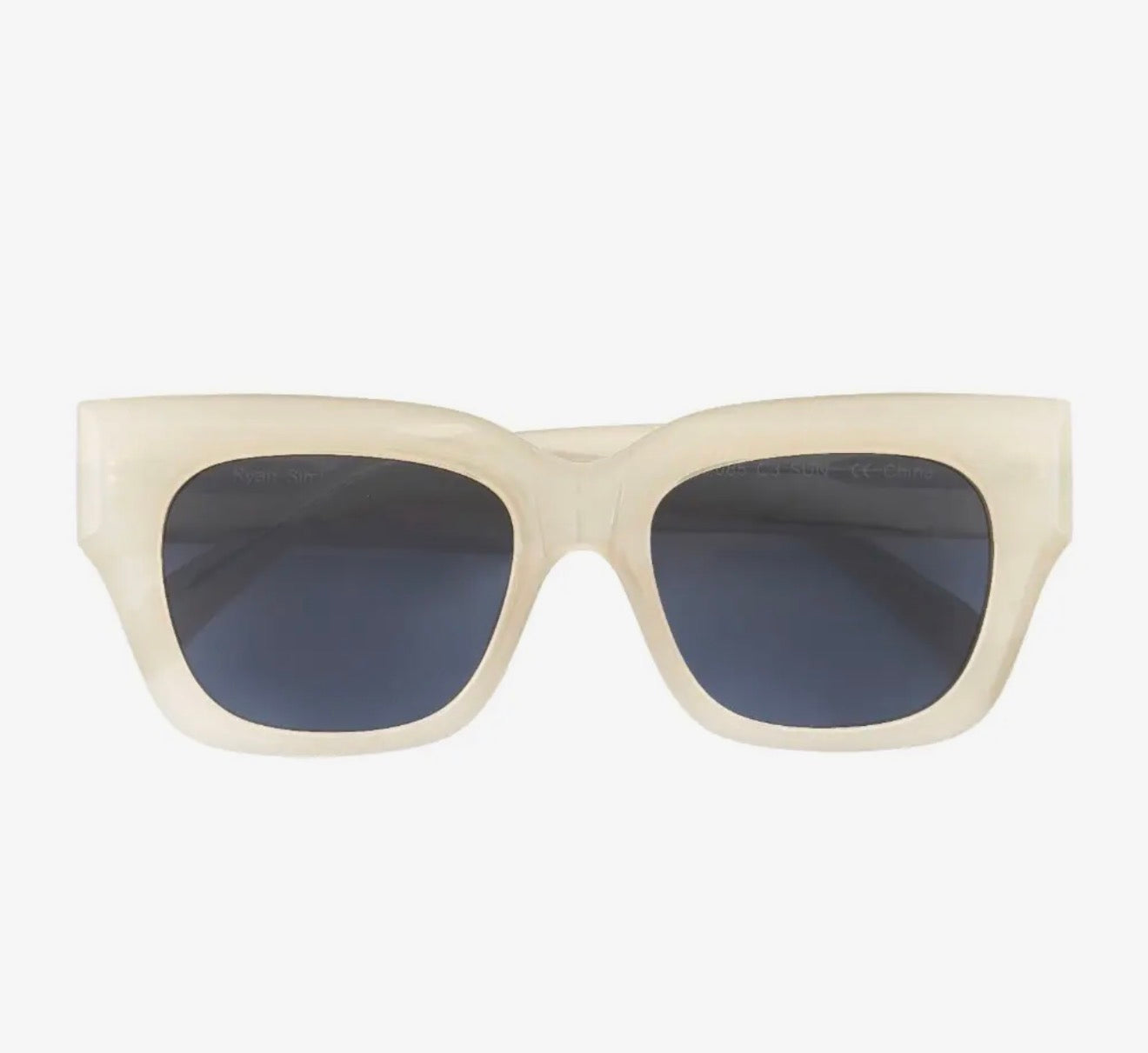 Celia Transparent Bone Sunglasses