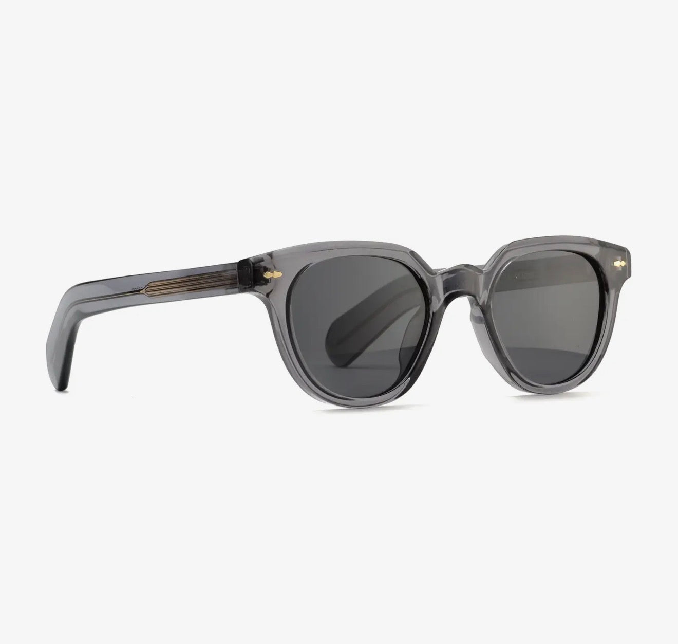 Peyton Transparent Gray Sunglasses