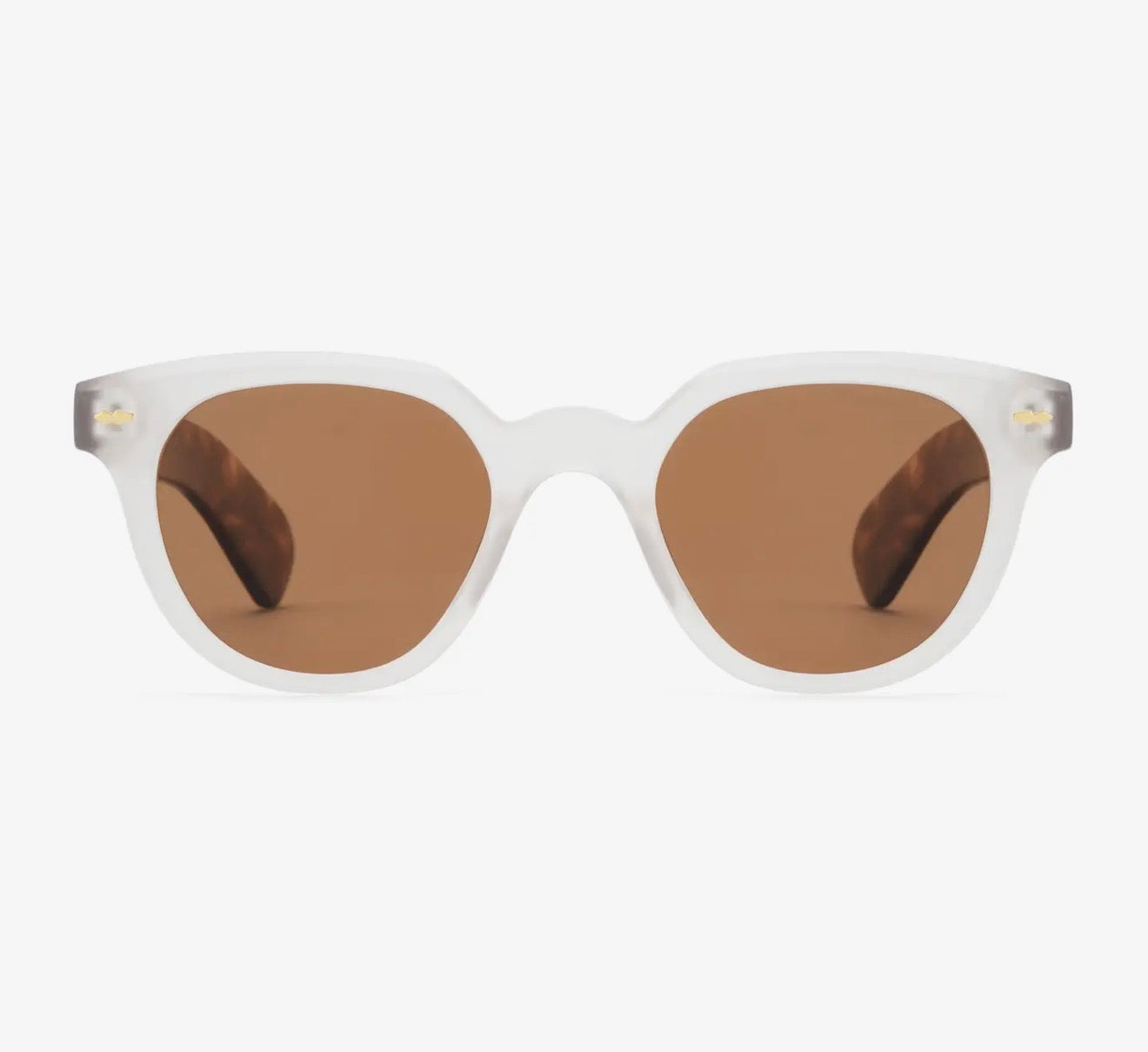 Peyton Clear Tortoise Sunglasses
