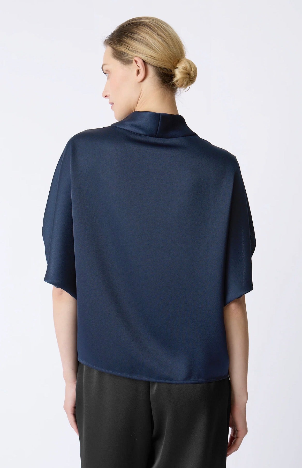 Kal Rieman Satin Cape Top (3 Colors)