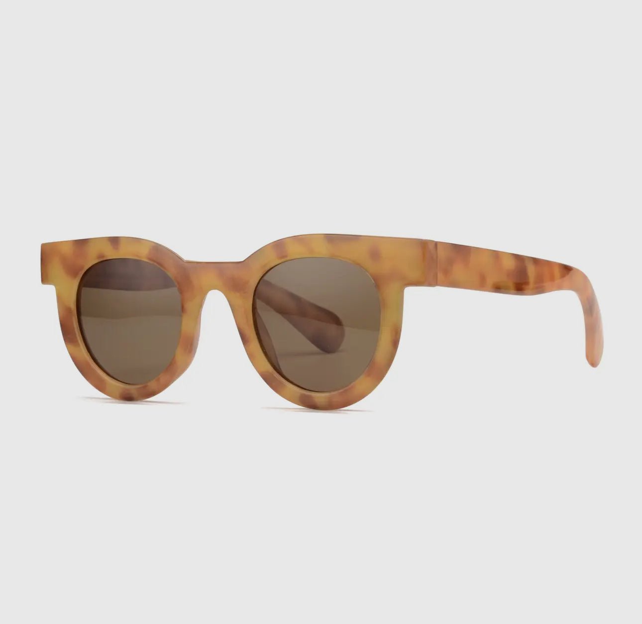 Amber Tortoise Sunglasses - harris boulevard