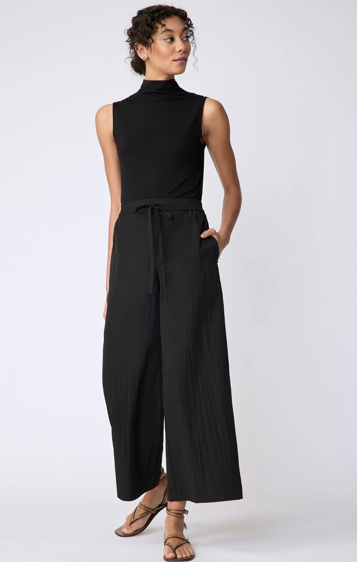 Black Celeste Pant - harris boulevard
