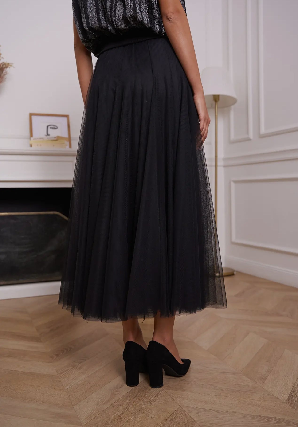 Black Tulle Skirt - harris boulevard