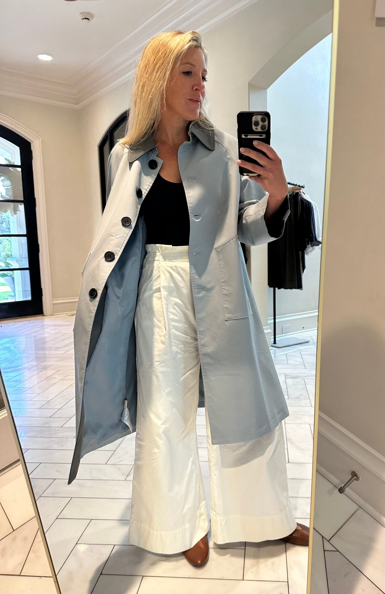 Blue Trench - harris boulevard