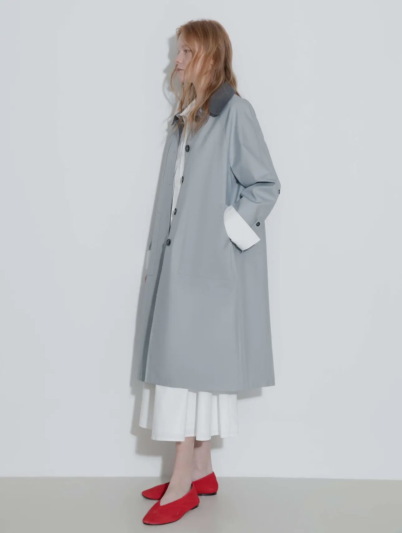 Blue Trench - Pre Order - harris boulevard