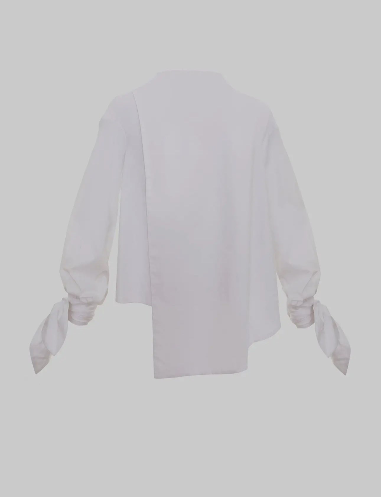 Bow Shirt - White - harris boulevard