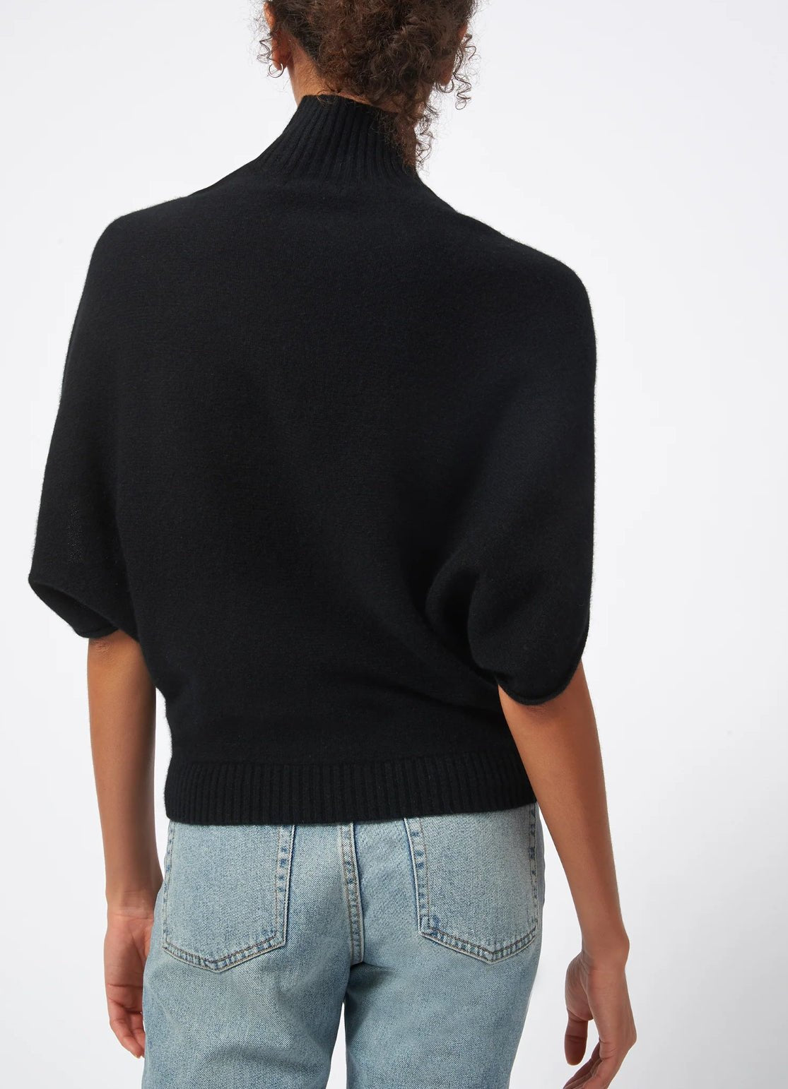 Cashmere Cape Sweater. - harris boulevard