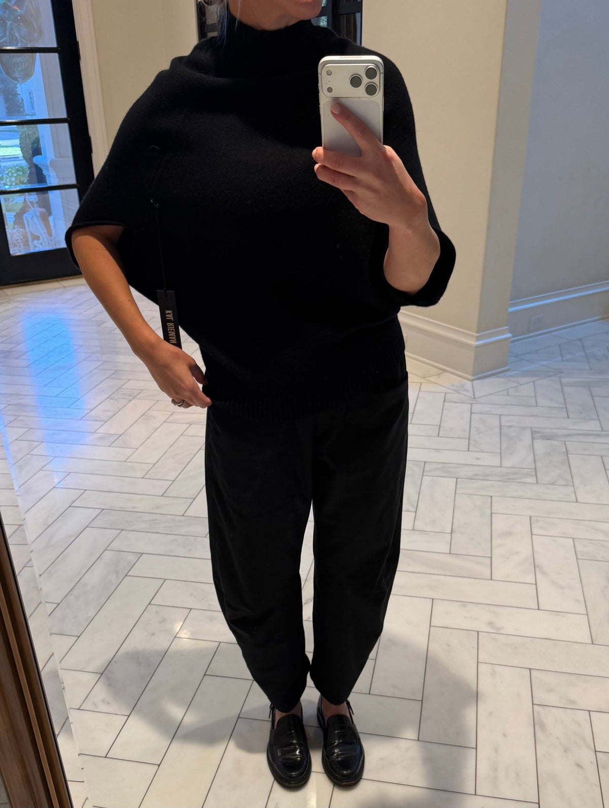 Cashmere Cape Sweater - harris boulevard