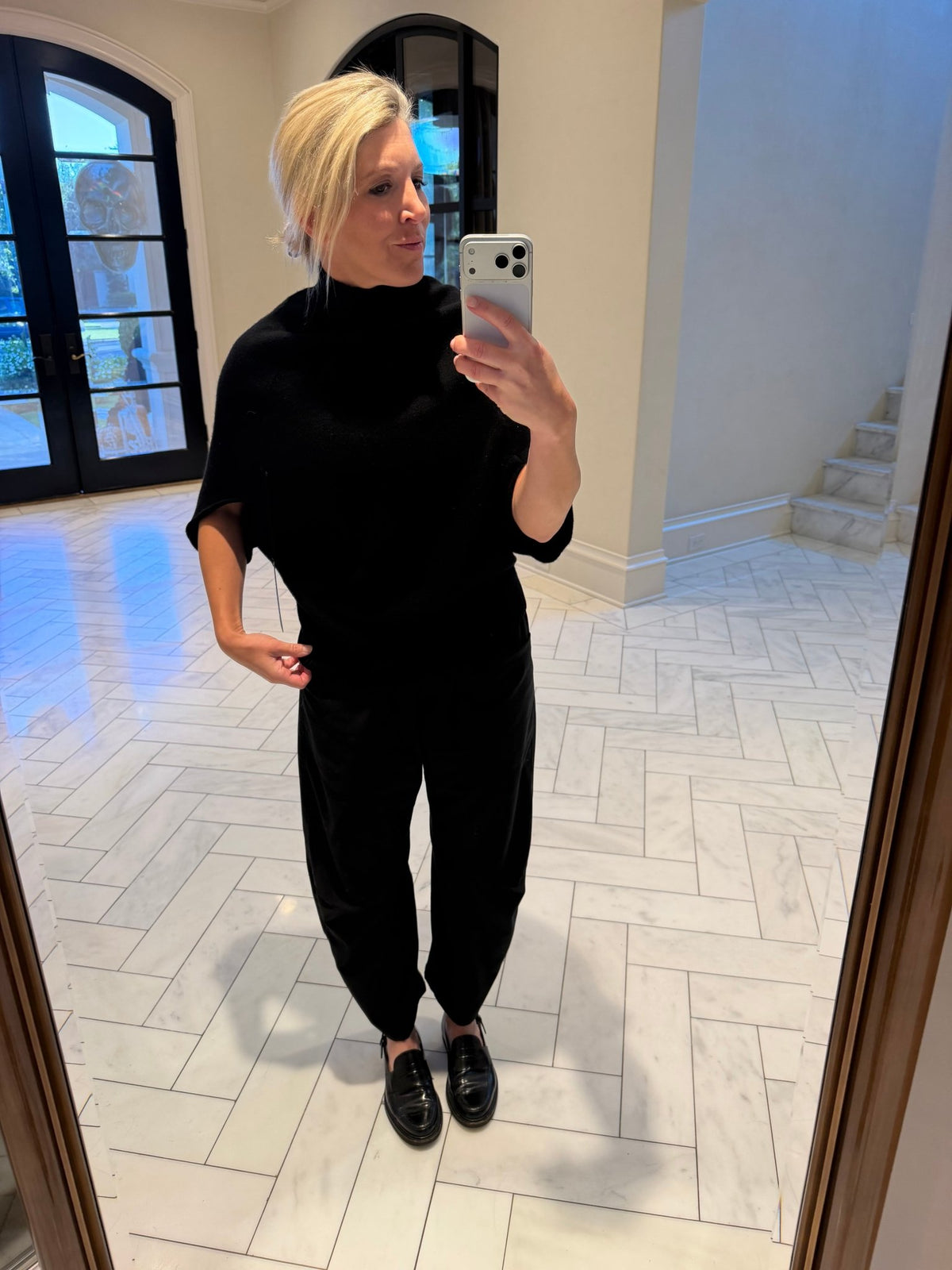 Cashmere Cape Sweater - harris boulevard