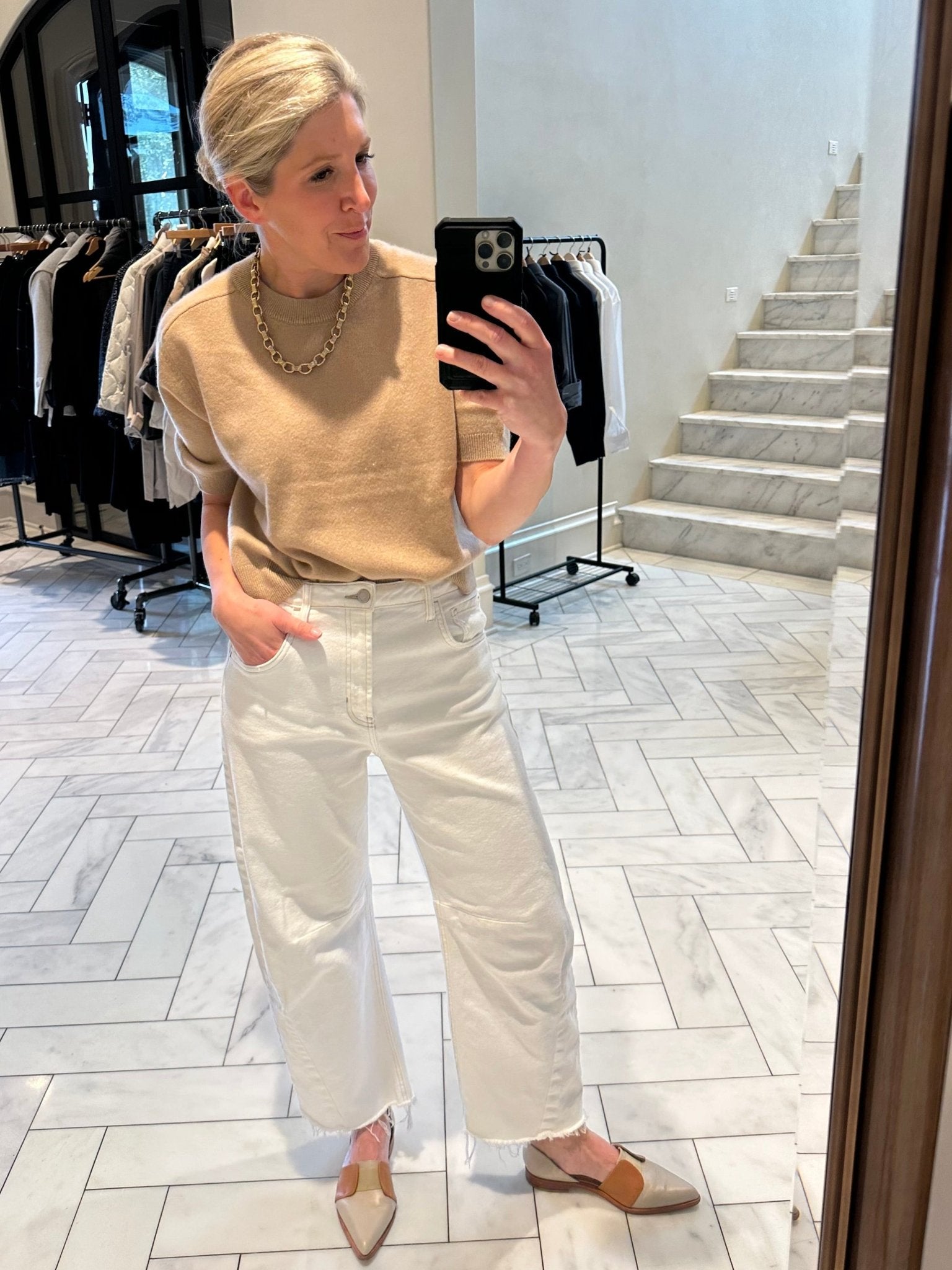 Cashmere Relaxed T-shirt - harris boulevard