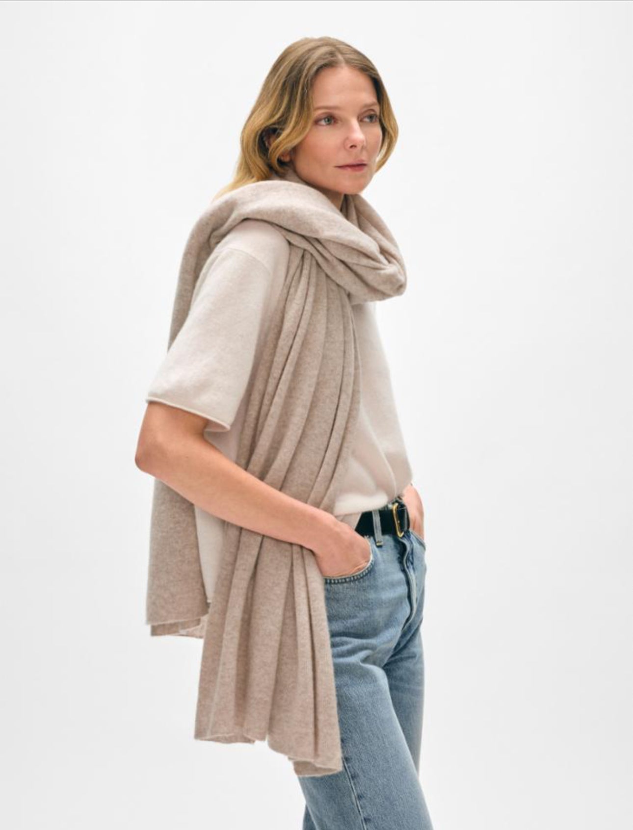 Cashmere Travel Wrap - harris boulevard