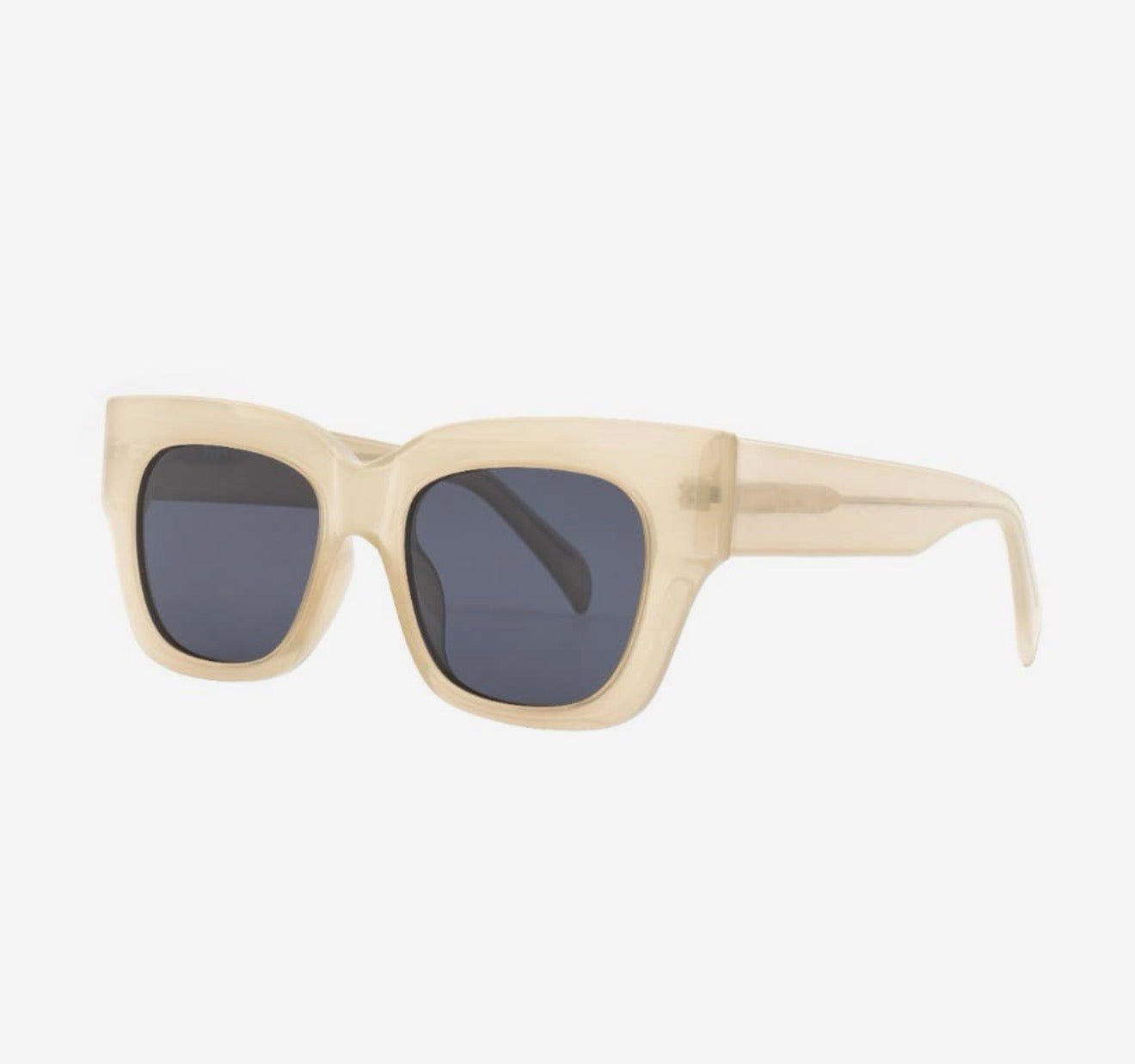 Celia Transparent Bone Sunglasses - harris boulevard