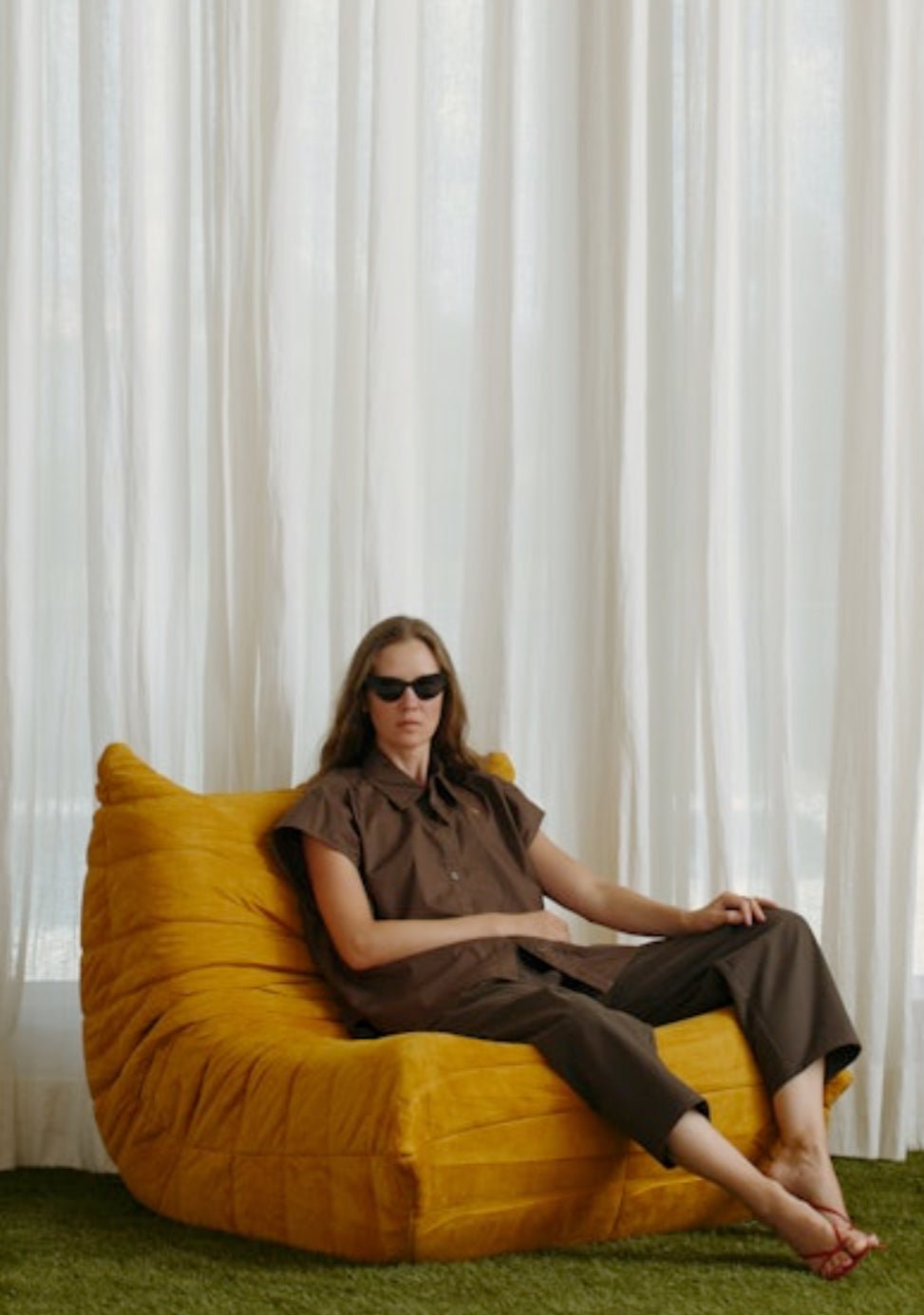 Chocolate Travis Pant - harris boulevard