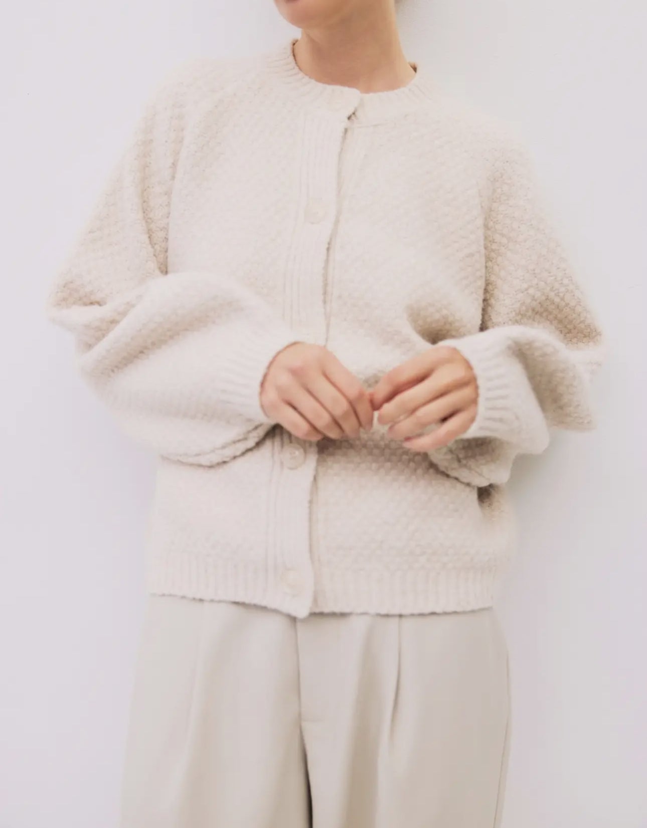 Chunky Cardigan - harris boulevard