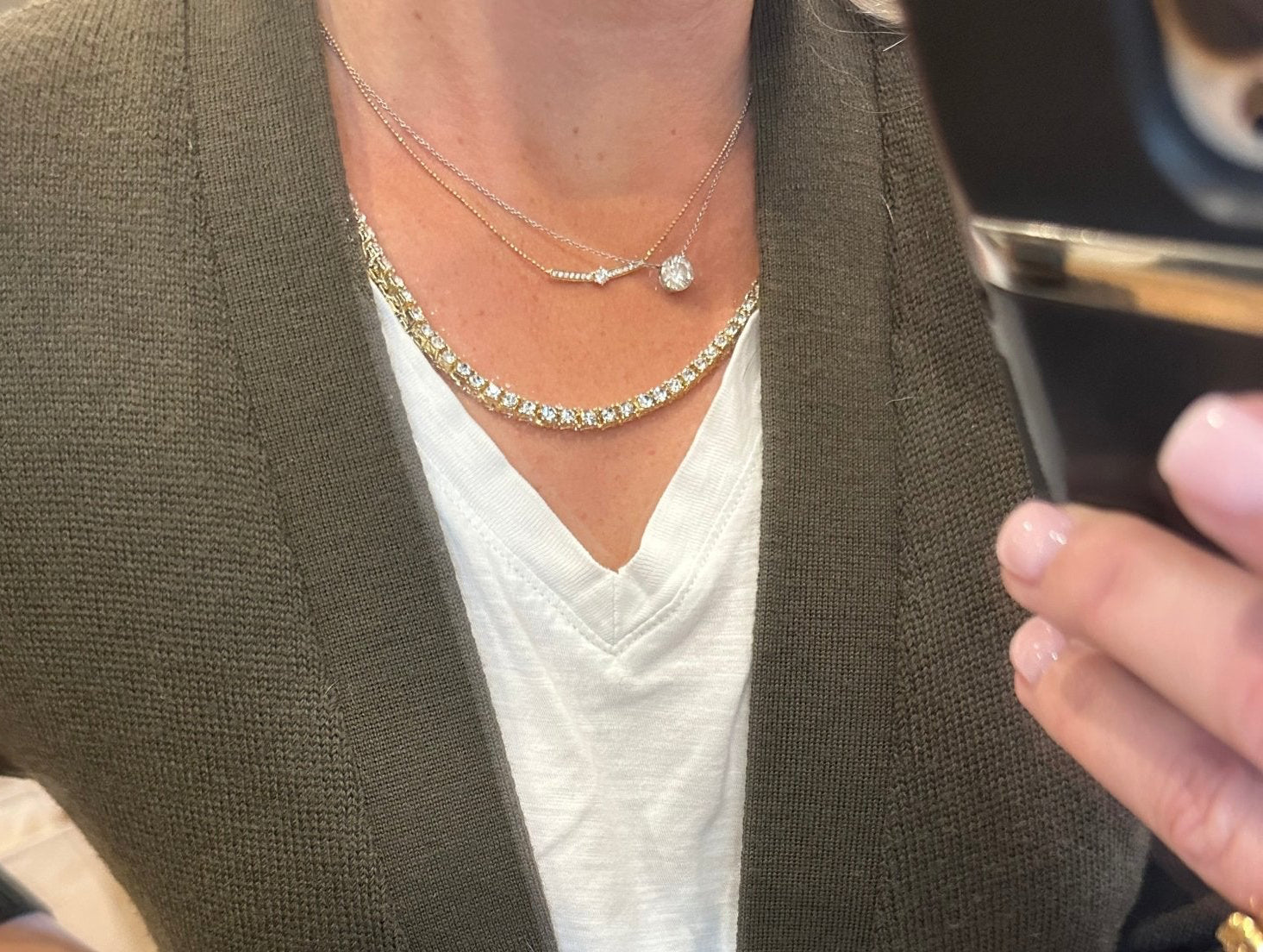 Costume Bling Necklace - harris boulevard