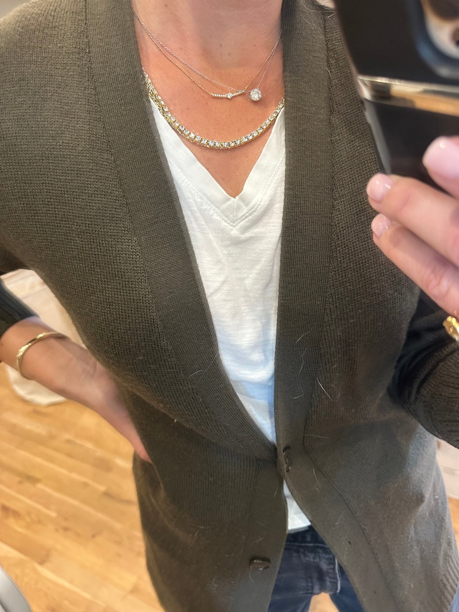 Costume Bling Necklace - harris boulevard