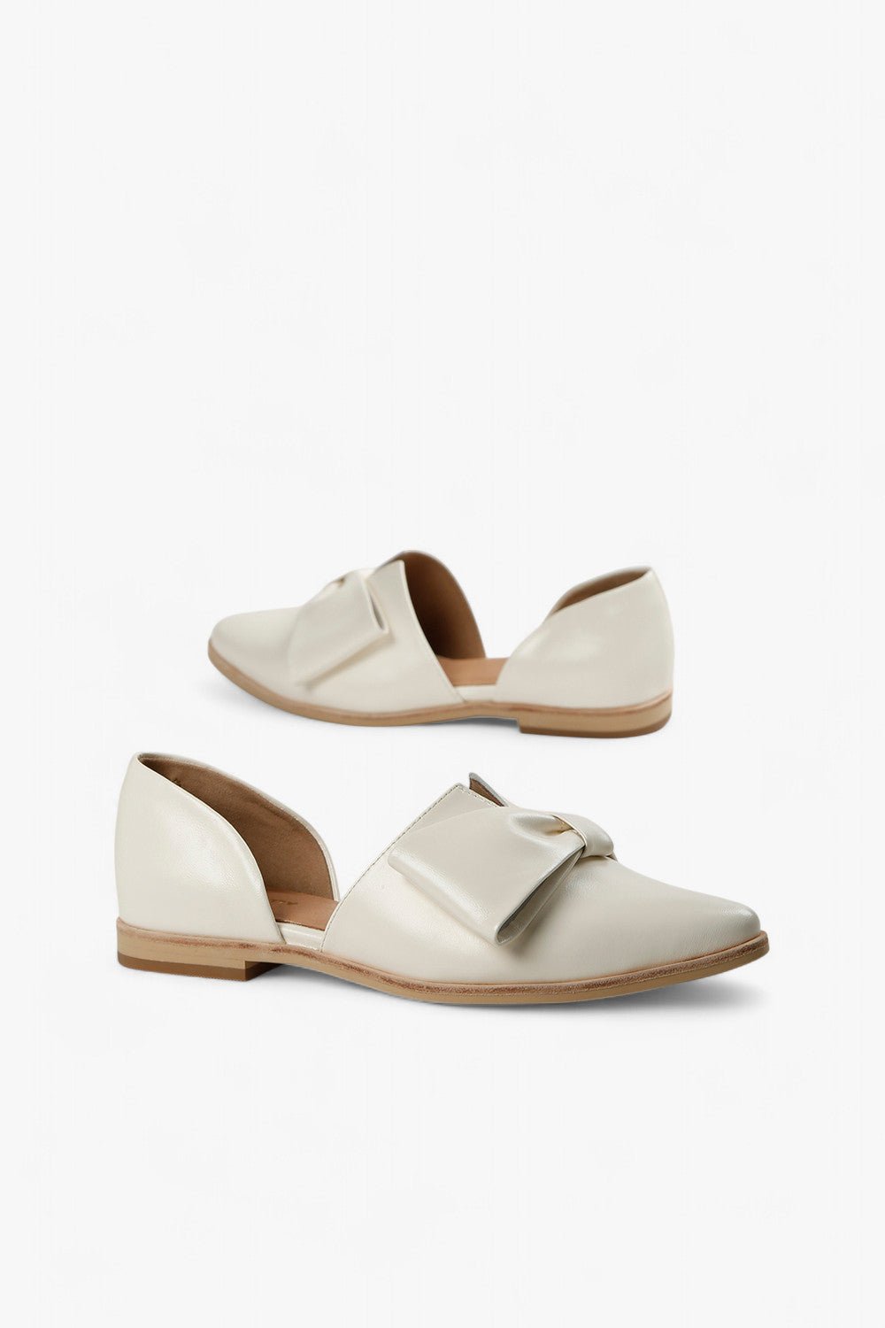 Cream D’Orsay Flat - harris boulevard