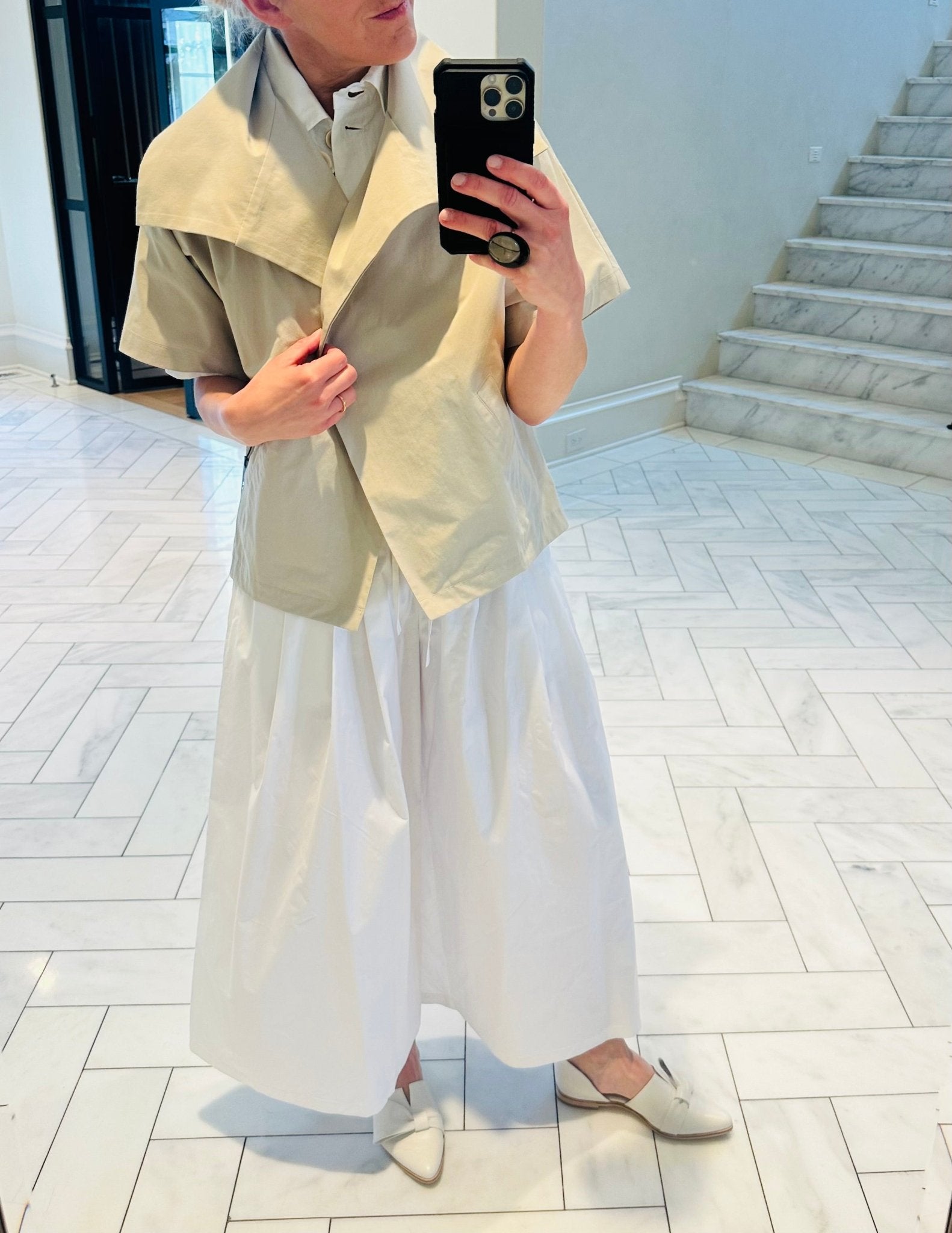 Cream D’Orsay Flat - harris boulevard