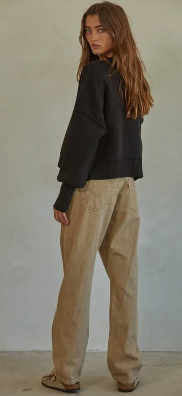 Cropped Sweater - Harris Boulevard