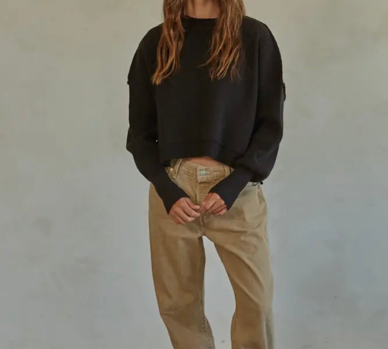 Cropped Sweater - Harris Boulevard
