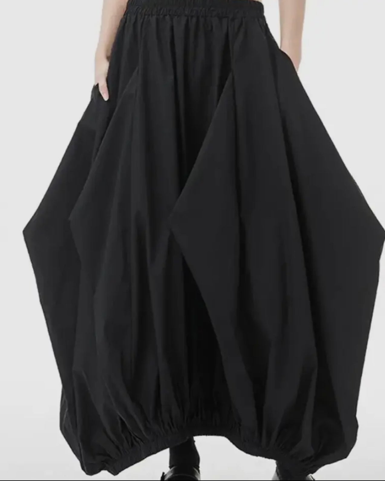 Edgy Cotton Bubble Skirt - Harris Boulevard