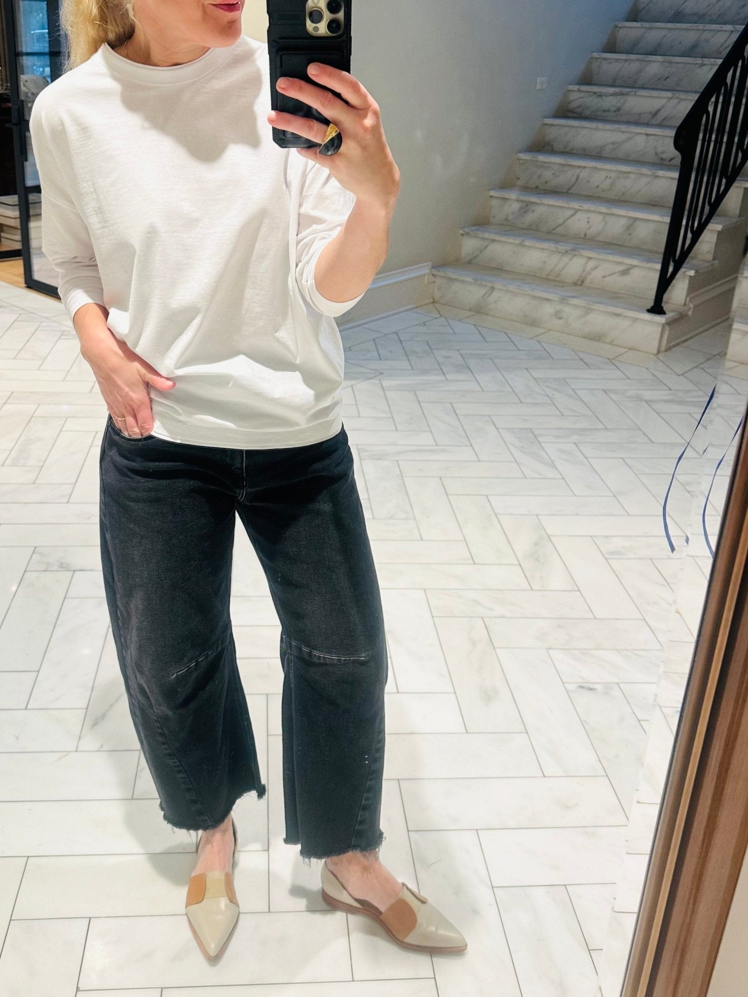 HB 3/4 Sleeve Tee - harris boulevard