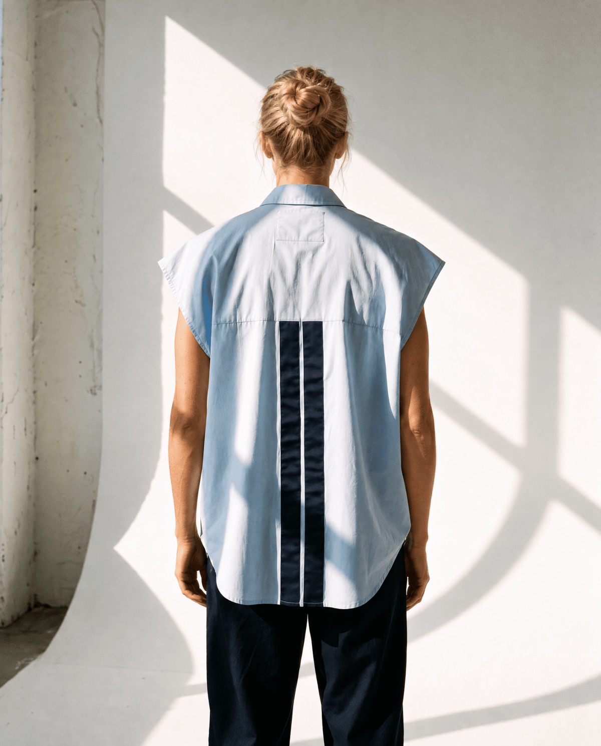 HB Baby Blue Woven - harris boulevard