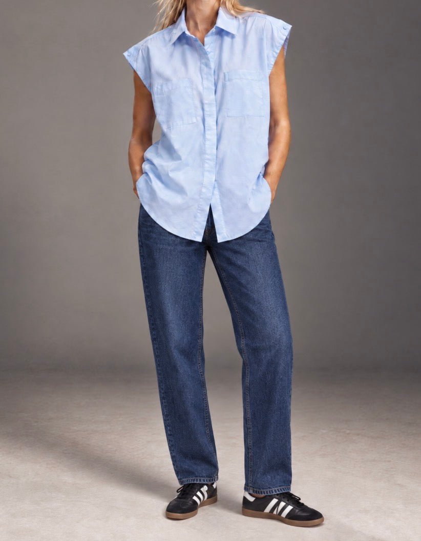 HB Baby Blue Woven - harris boulevard