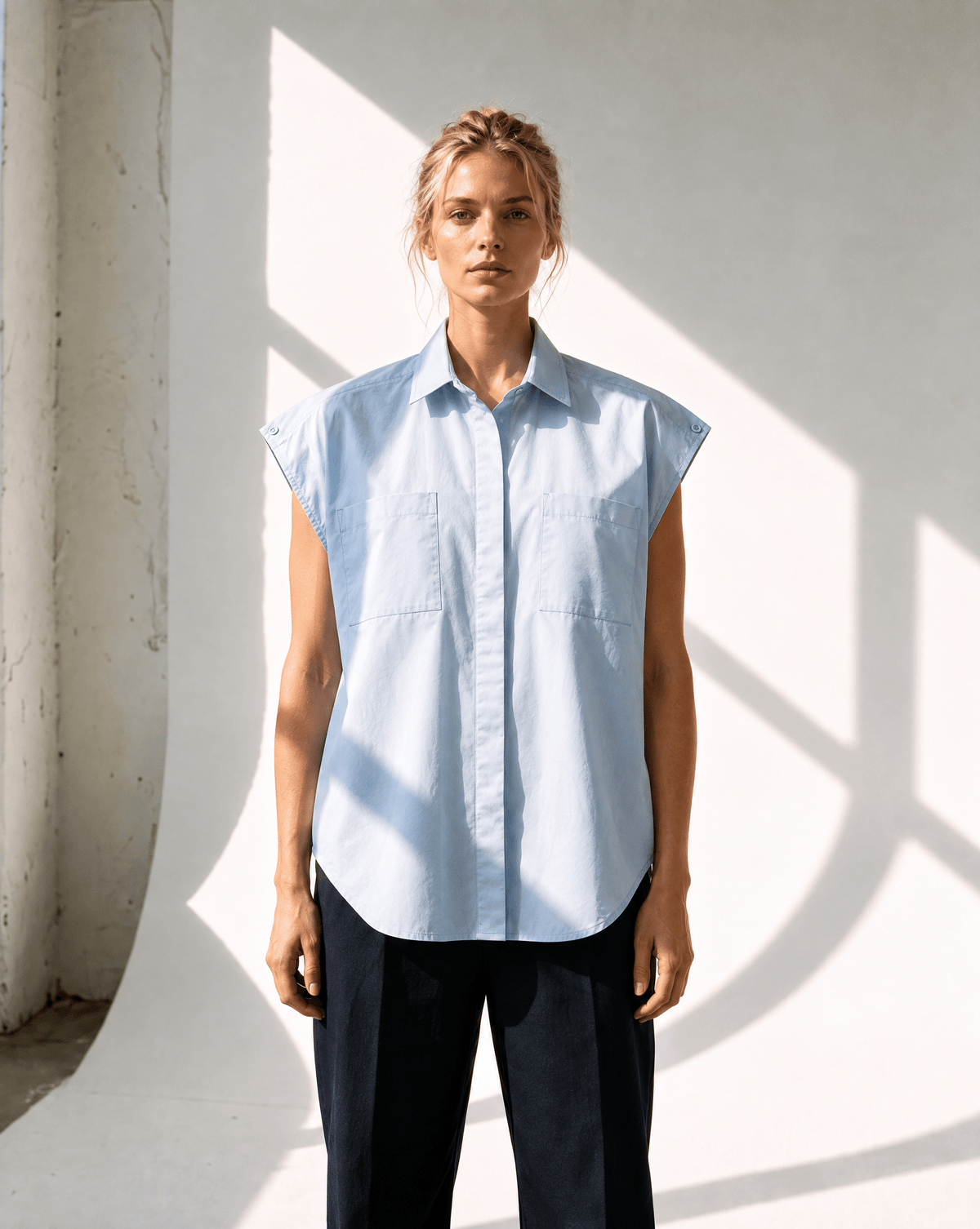 HB Baby Blue Woven - harris boulevard