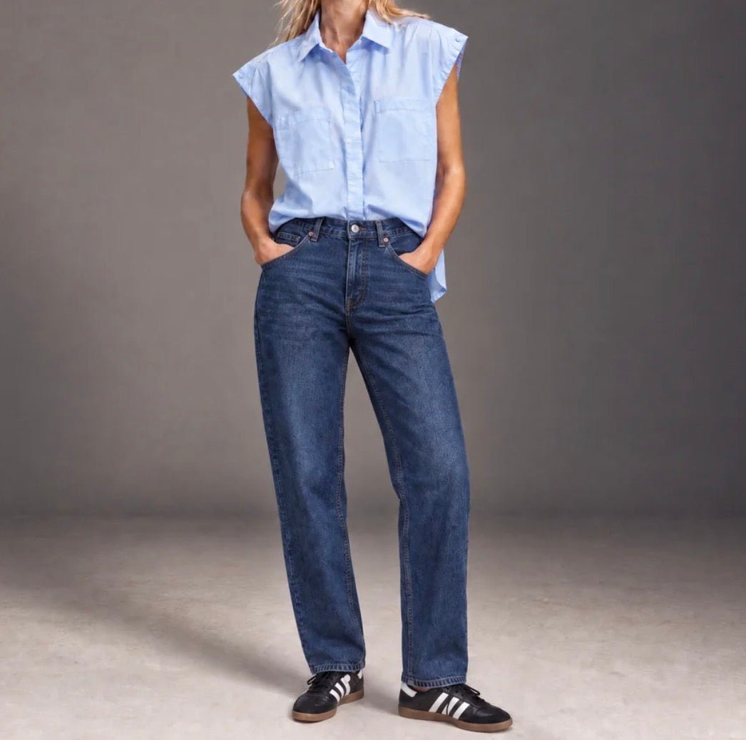 HB Baby Blue Woven - harris boulevard