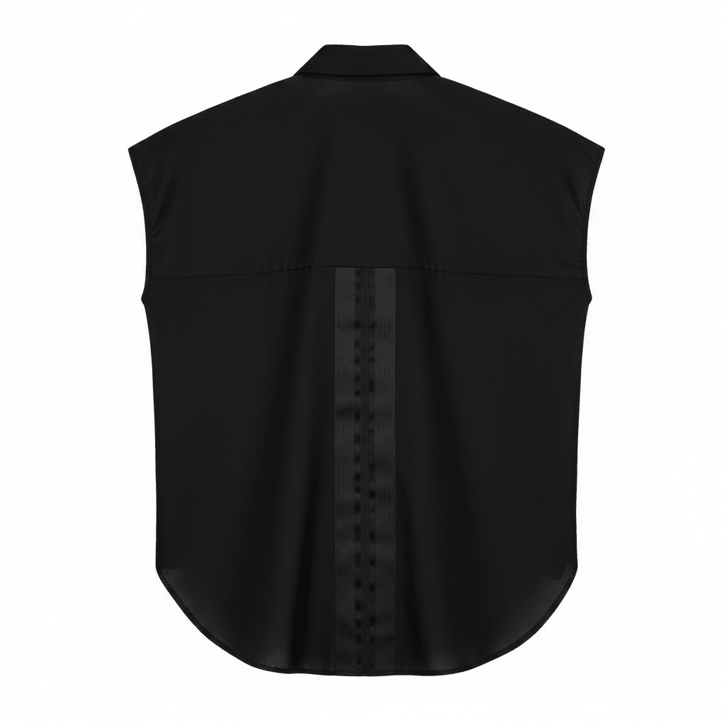 HB Cap Sleeve Woven Black (Ships June 2026) - harris boulevard