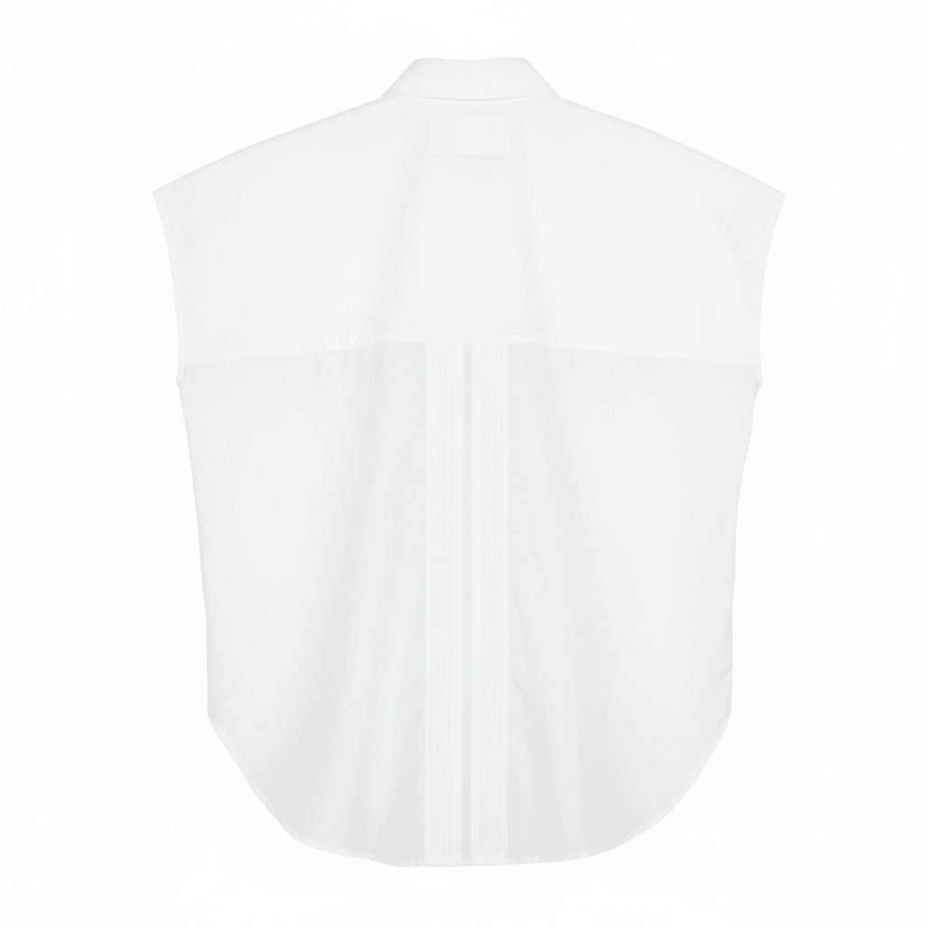 HB Cap Sleeve Woven White (Ships June 2026) - harris boulevard