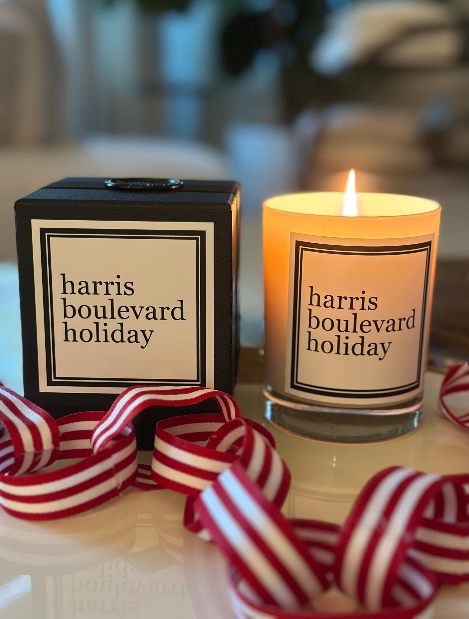 HB Holiday Candle - harris boulevard