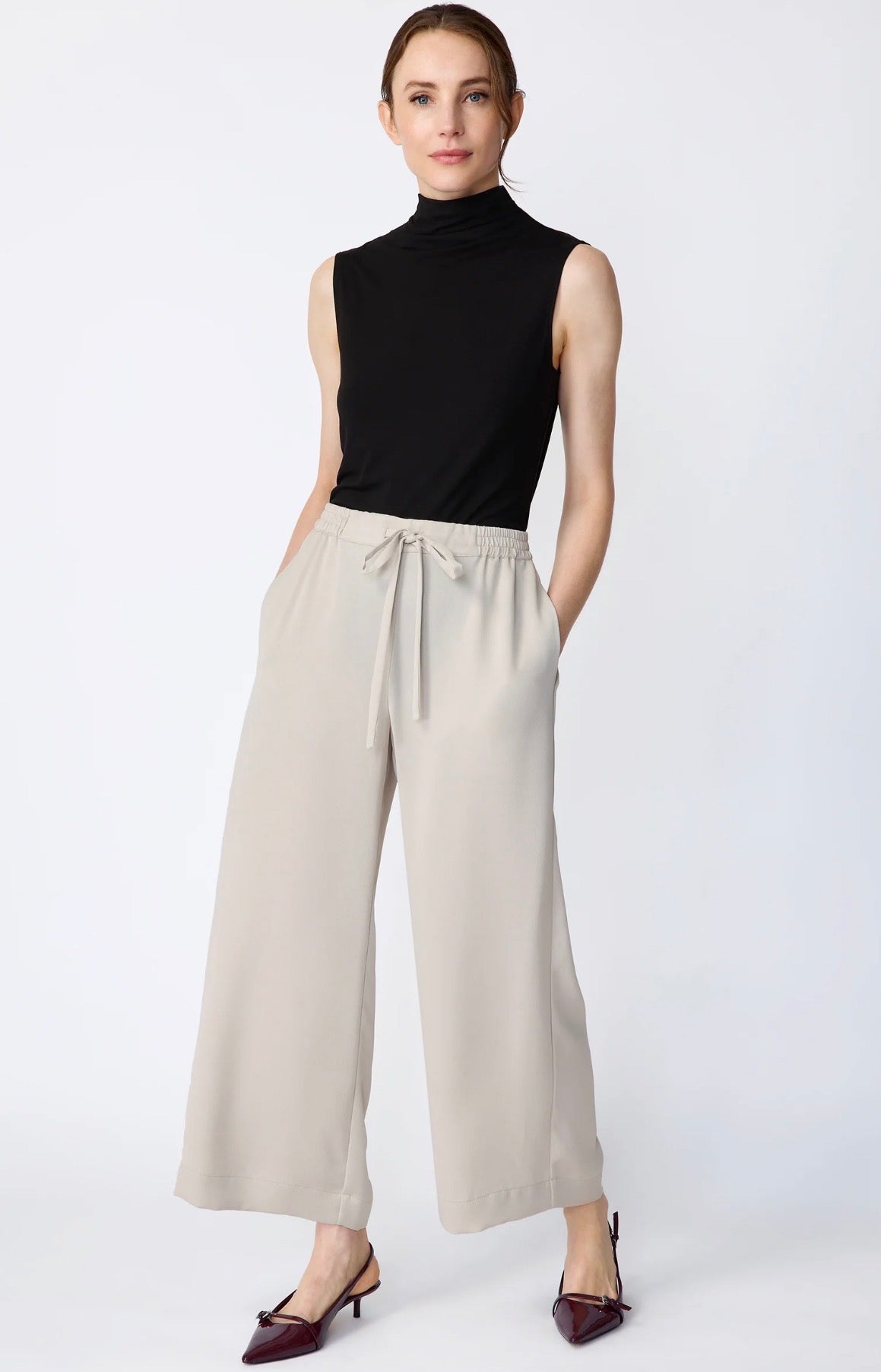 Kal Rieman Satin Celeste Pant - harris boulevard