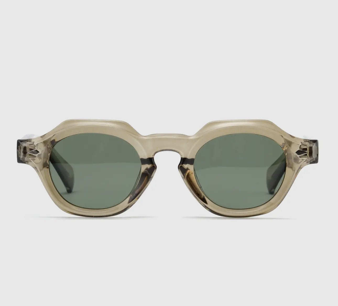 Lamar Olive Green Sunglasses - harris boulevard