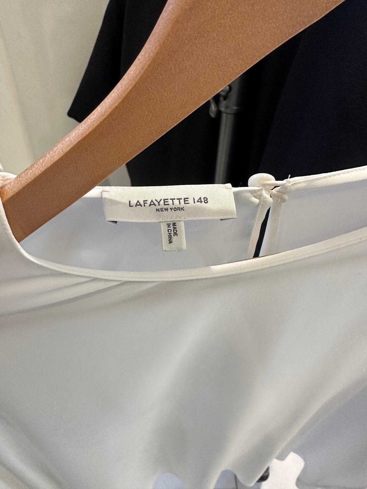 Like New - Lafayette Silk Top - harris boulevard