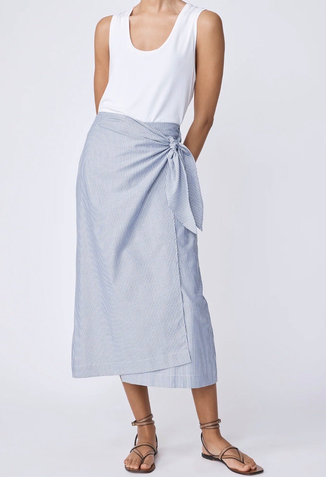 Lorraine Wrap Skirt - harris boulevard