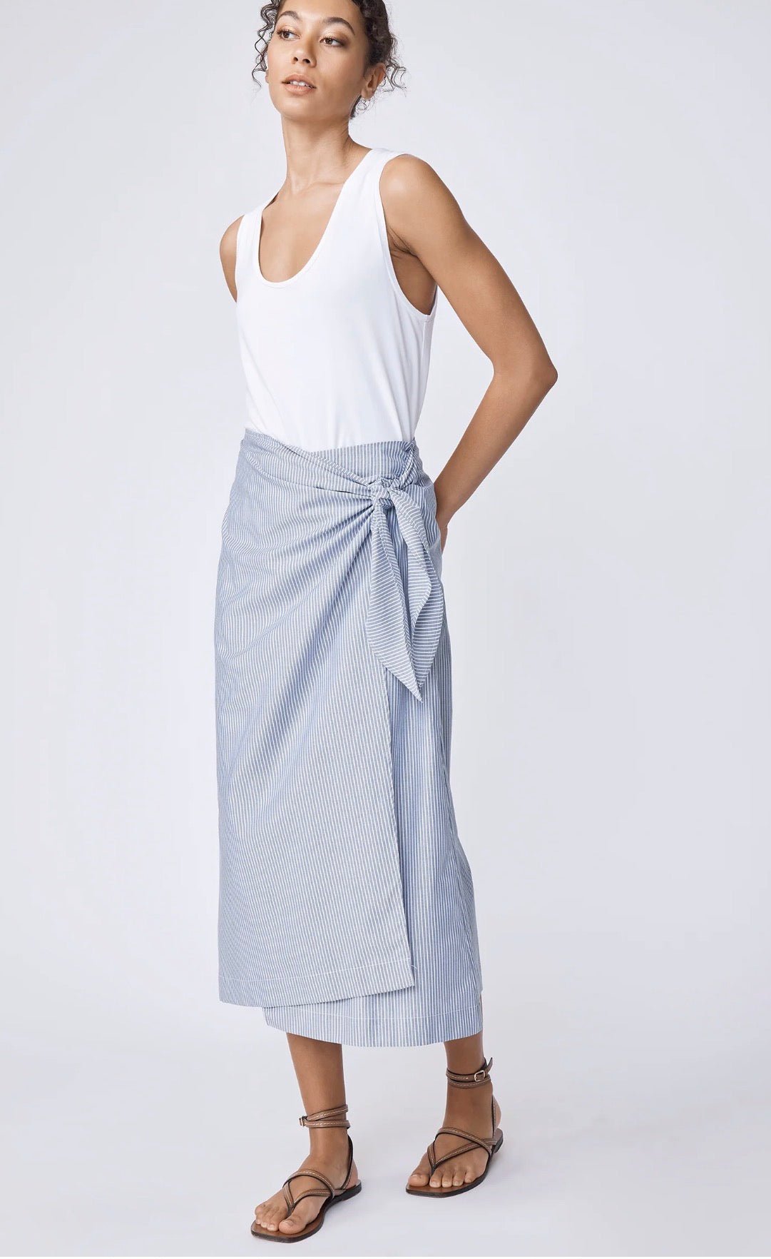 Lorraine Wrap Skirt - harris boulevard
