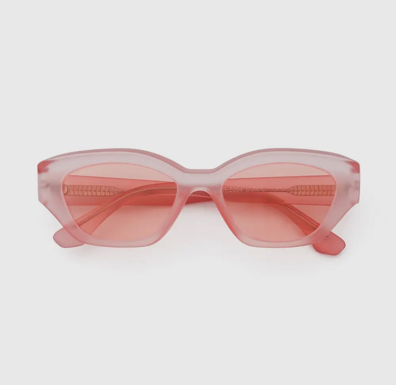 Matte Light Pink Sunglasses - harris boulevard