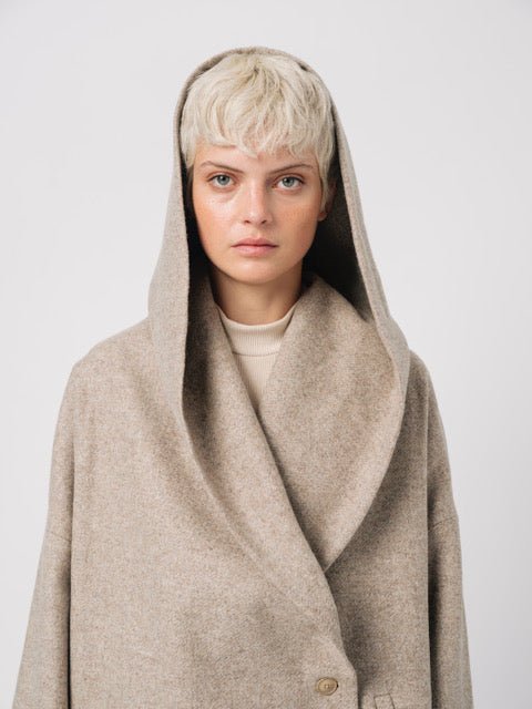 Nara Stone Coat - harris boulevard