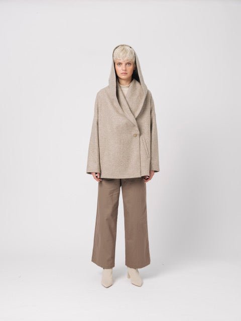 Nara Stone Coat - harris boulevard