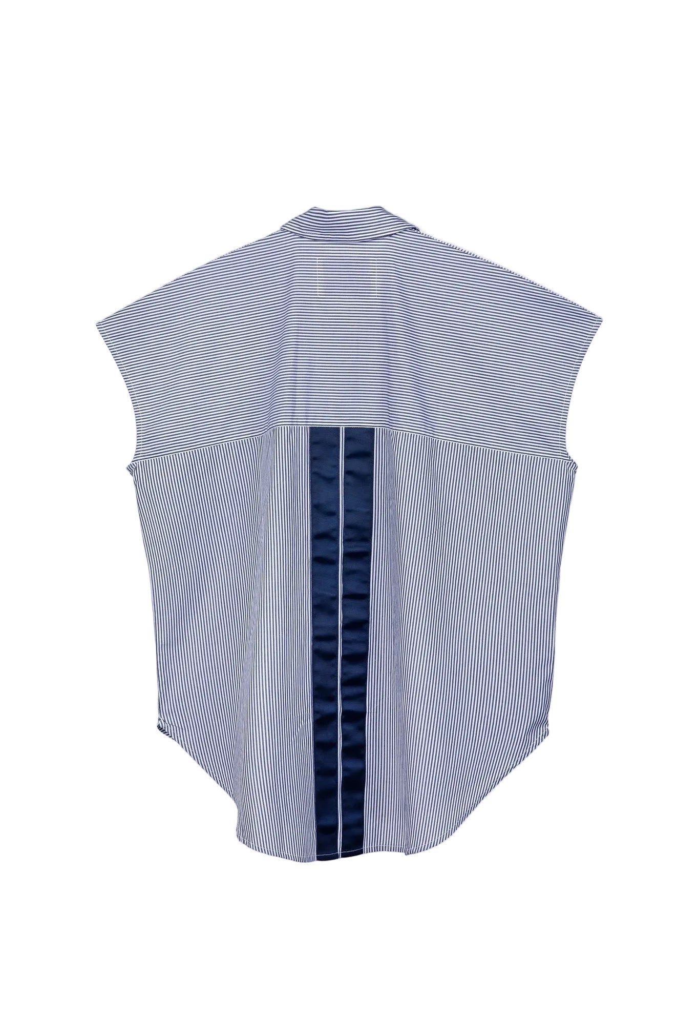 Navy Stripe HB Woven - harris boulevard