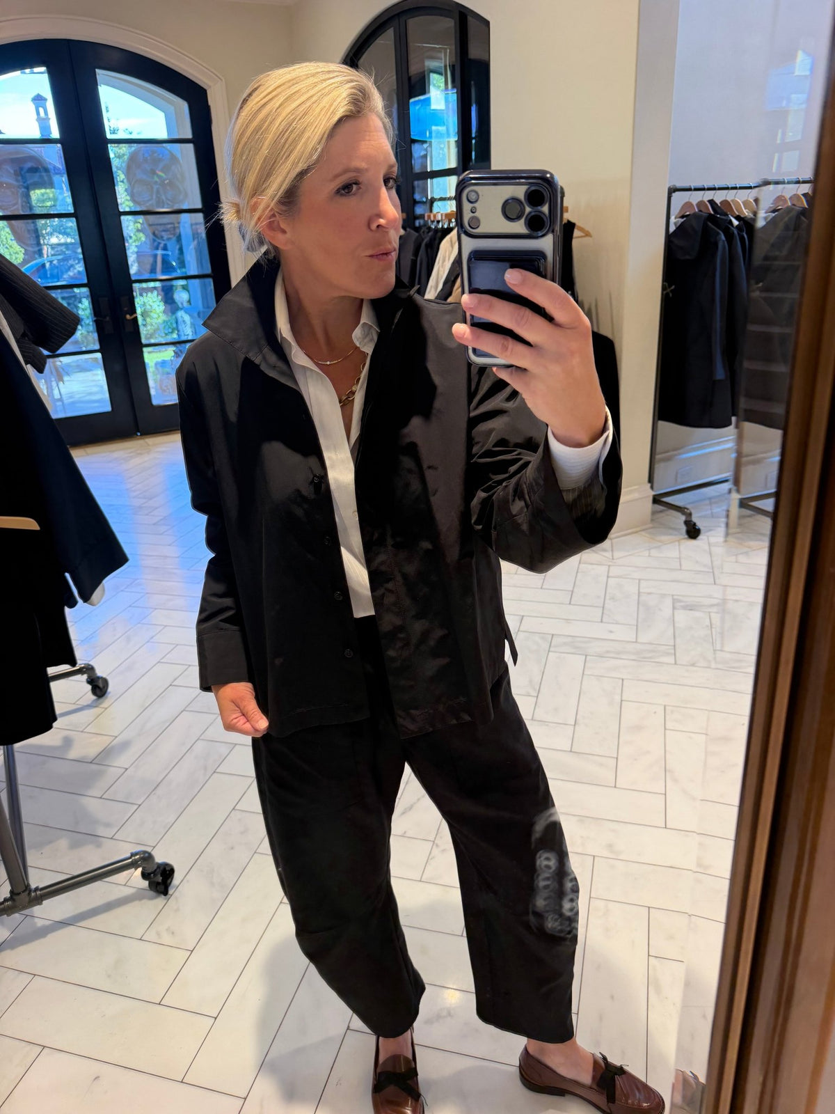 Peggy Shirt Jacket - harris boulevard