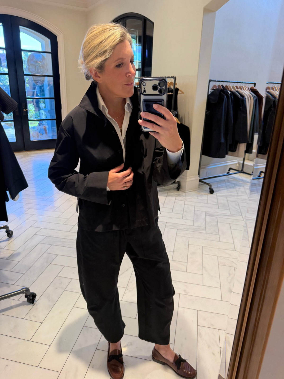 Peggy Shirt Jacket - harris boulevard