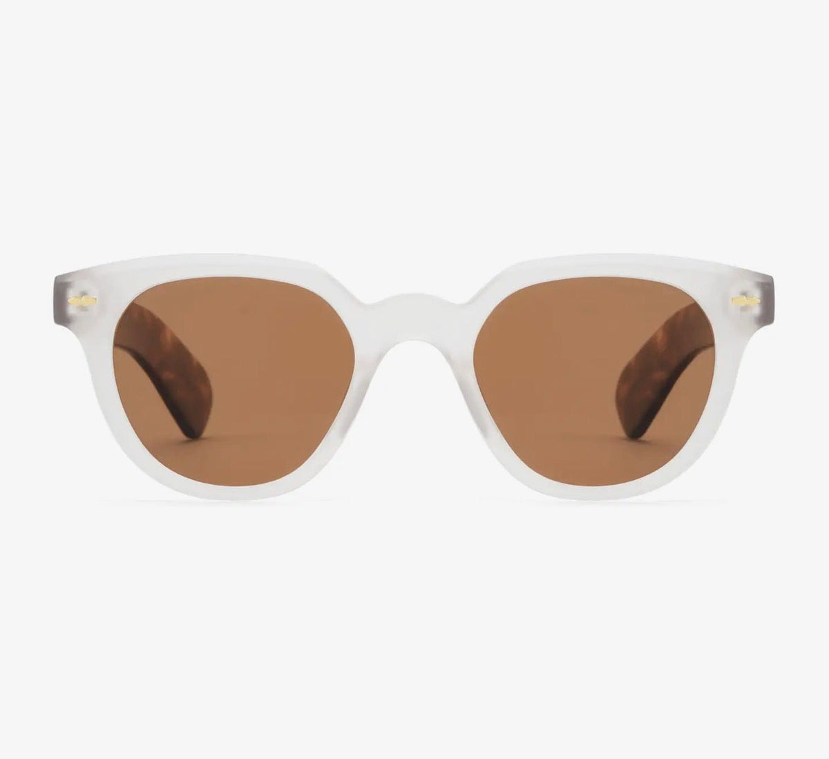 Peyton Clear Tortoise Sunglasses - harris boulevard