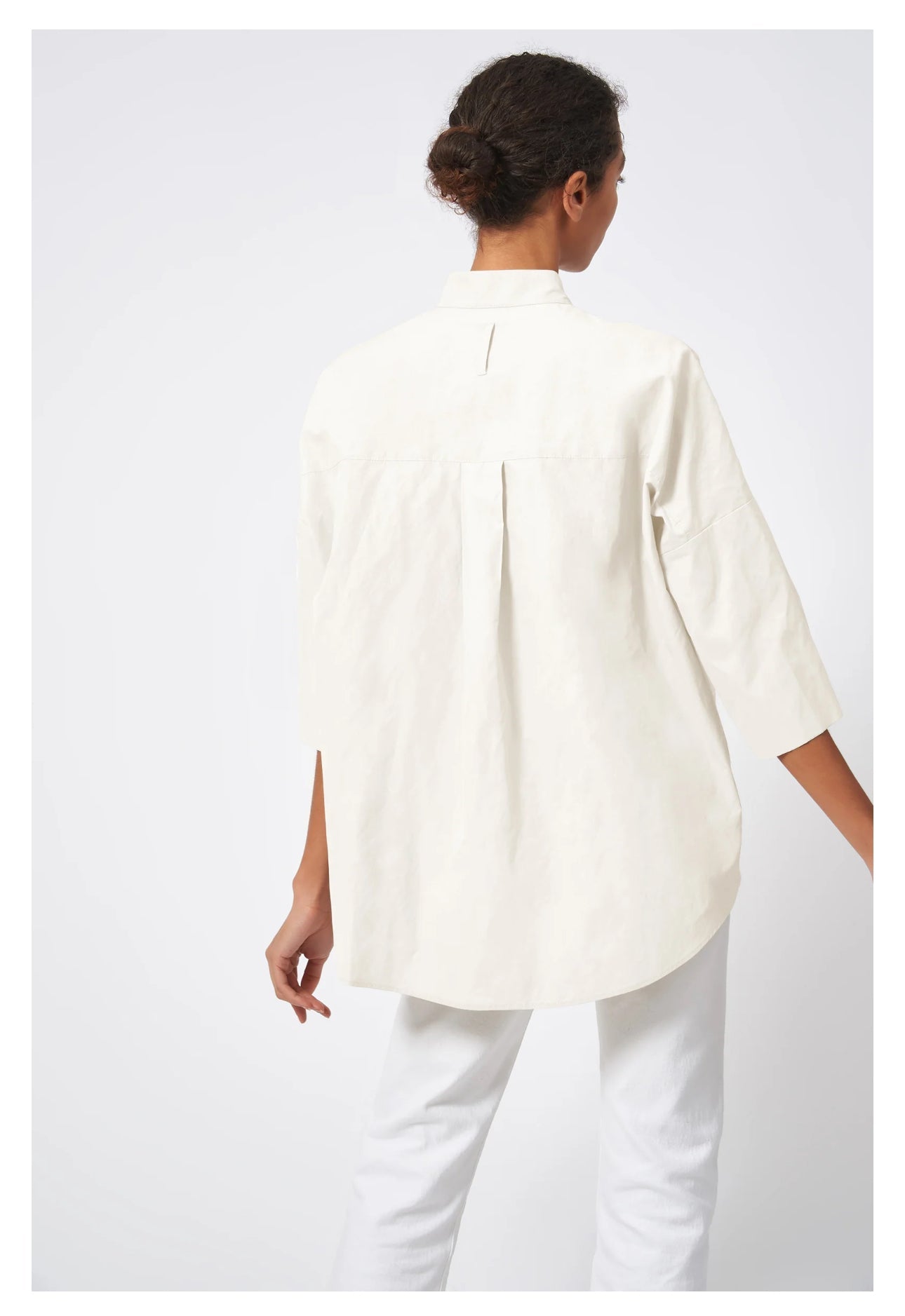 Pleat Hem Kimono Top - harris boulevard