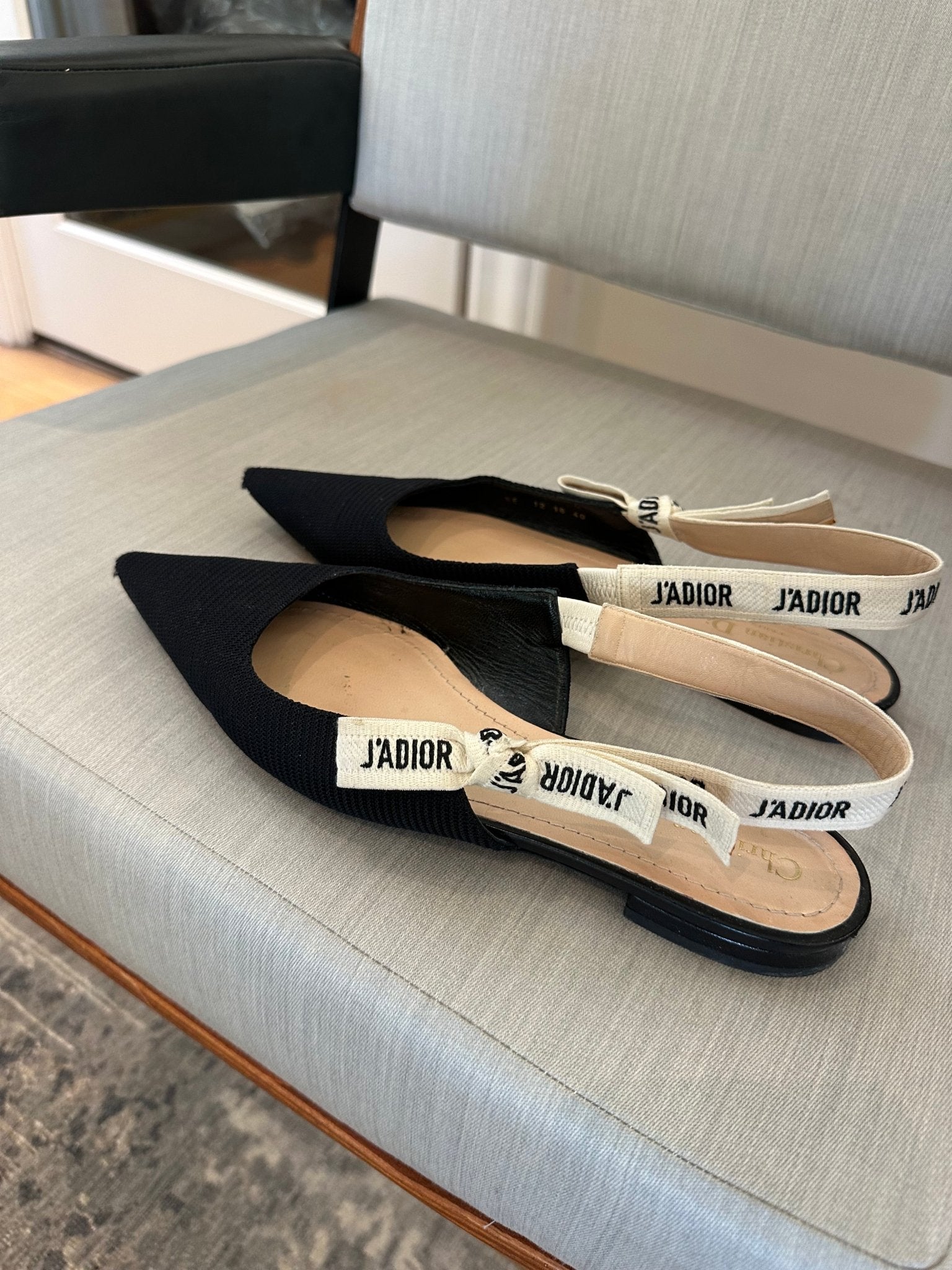 Pre Owned Dior Slingbacks - harris boulevard